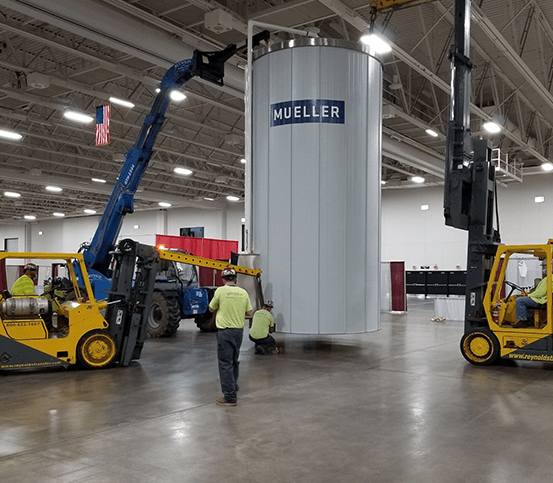2021 World Dairy Expo 10k Milk Tower