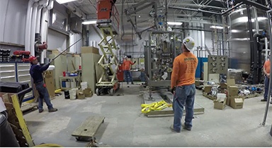 Installation of WFI system