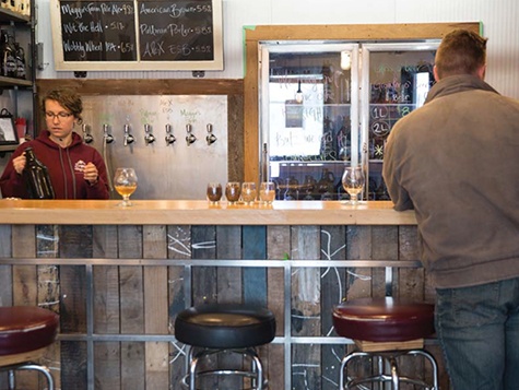 TWB Serving Beer Tank Taps