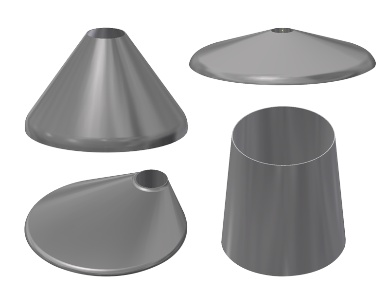 cones and conical tank heads toriconical eccentric concentric