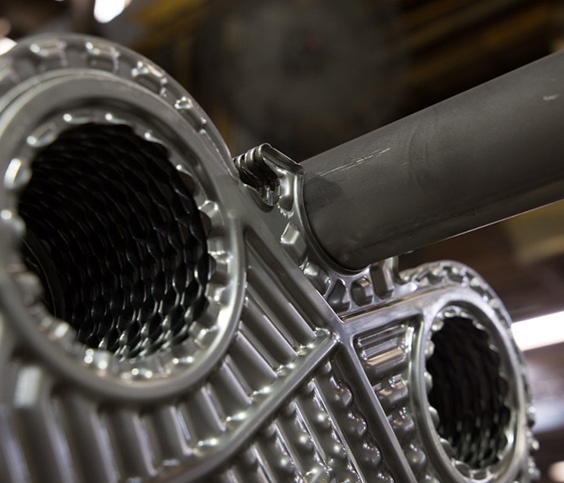 Plate heat exchanger removal