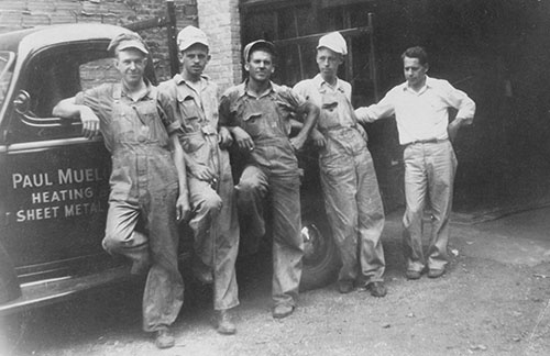 Earliest known photo of Paul Mueller Company