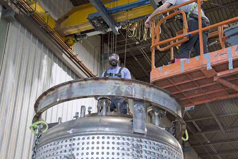 Dr. Sola Talabi on Custom Chemical Reactor