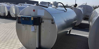 Used Delaval Milk Tanks