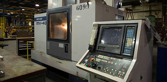 The Mori Seiki CNC Mill